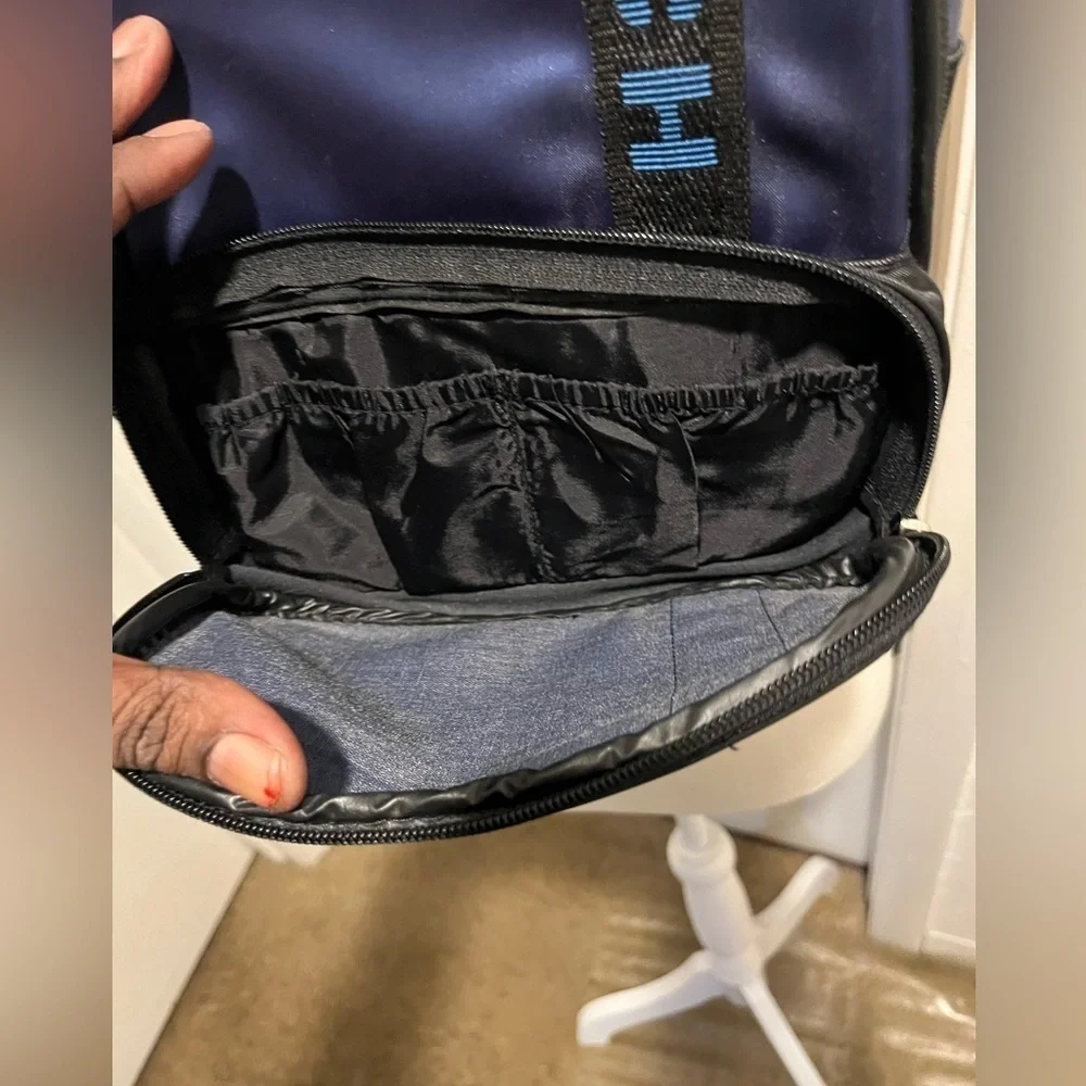 Tech Sport Nylon Messenger Backpack Unisex